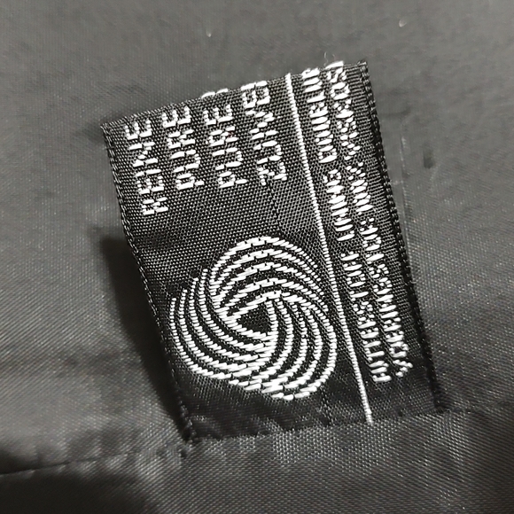 Vintage St. Emile Houndstooth Wool Jacket/ Long Blazer sz Large - Picture 7 of 13